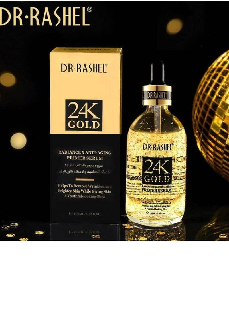 Dr Rashel 24K Gold Radiance & Anti-Aging Primer Serum (100ml)