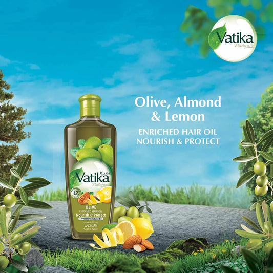 Vatika Naturals Olive Hair Oil – زيت زيتون