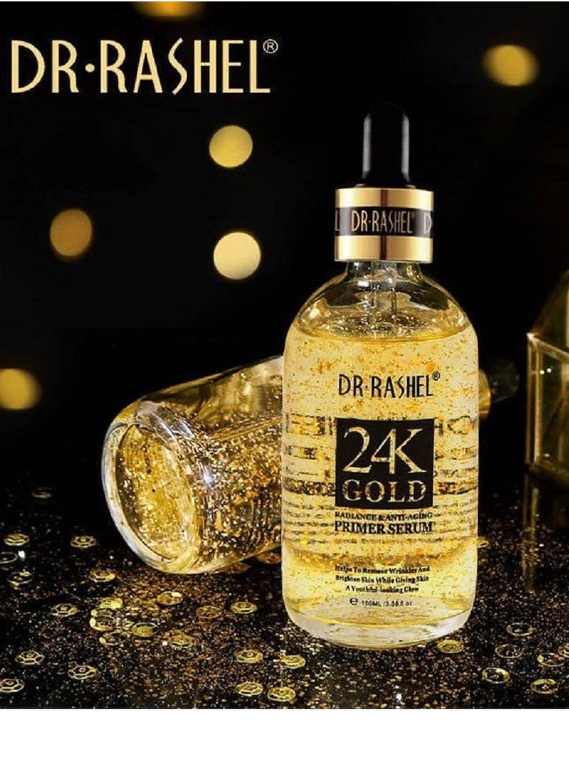 Dr Rashel 24K Gold Radiance & Anti-Aging Primer Serum (100ml)