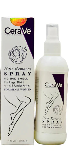 Cereve Hair Removal Spray for Men and Women