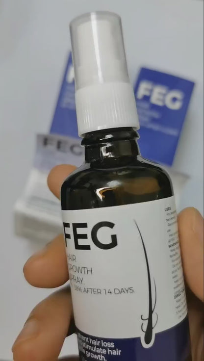 FEG Hair Growth Spray – Plant-Based Solution for Fuller, Stronger Hair